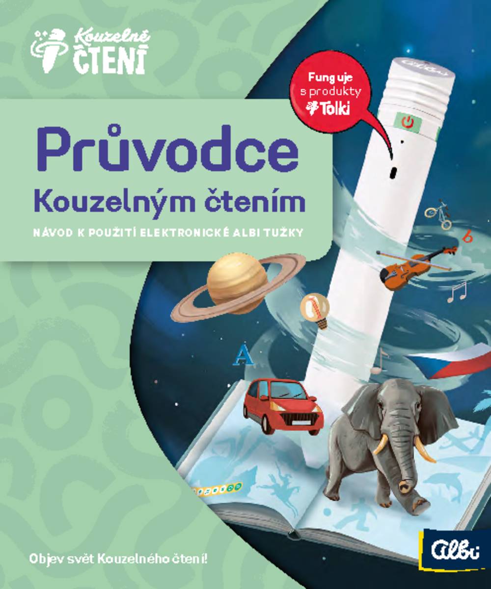 Kouzelné čtení Elektronická tužka 2.0 základní sada na baterie