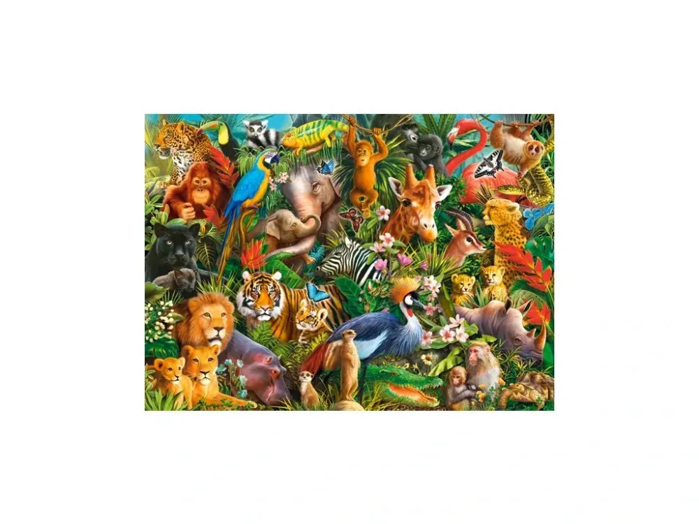 Puzzle 300 dílků - Úžasná zvířata