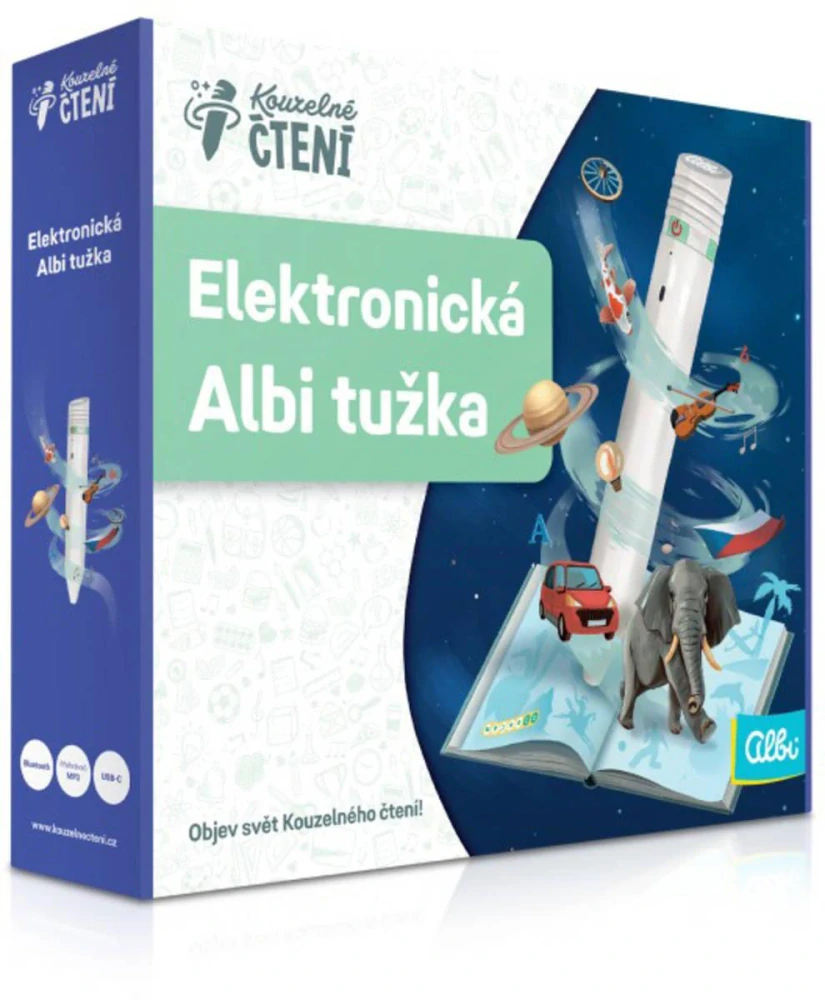 Kouzelné čtení elektronická tužka 2.0 + průvodce na baterie