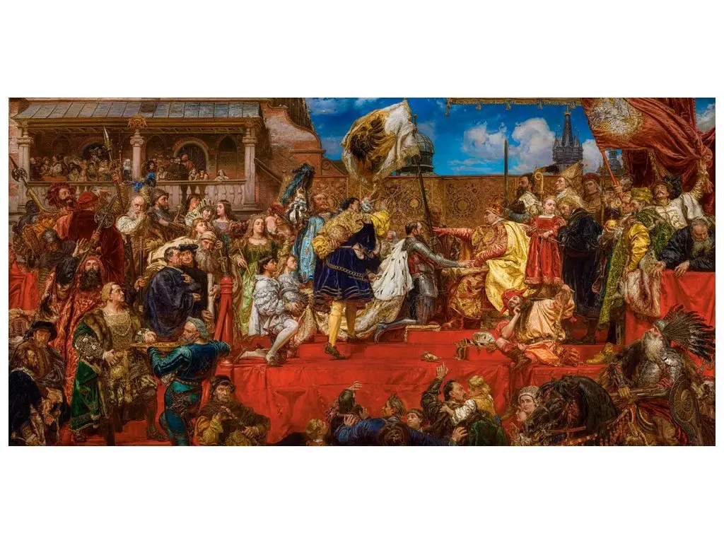 Puzzle Castorland Art Collection 4000 dílků - Pocta Prusku, Jan Matejko