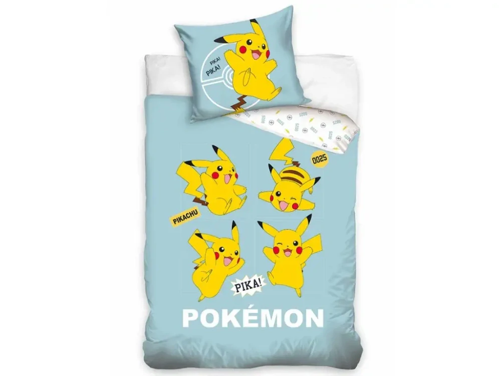 Dětské povlečení Pokémon Pika Pika Pikachu