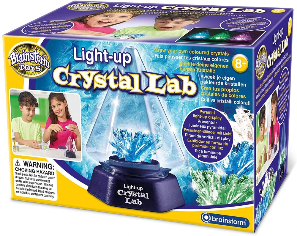 Krystalová svítící laboratoř