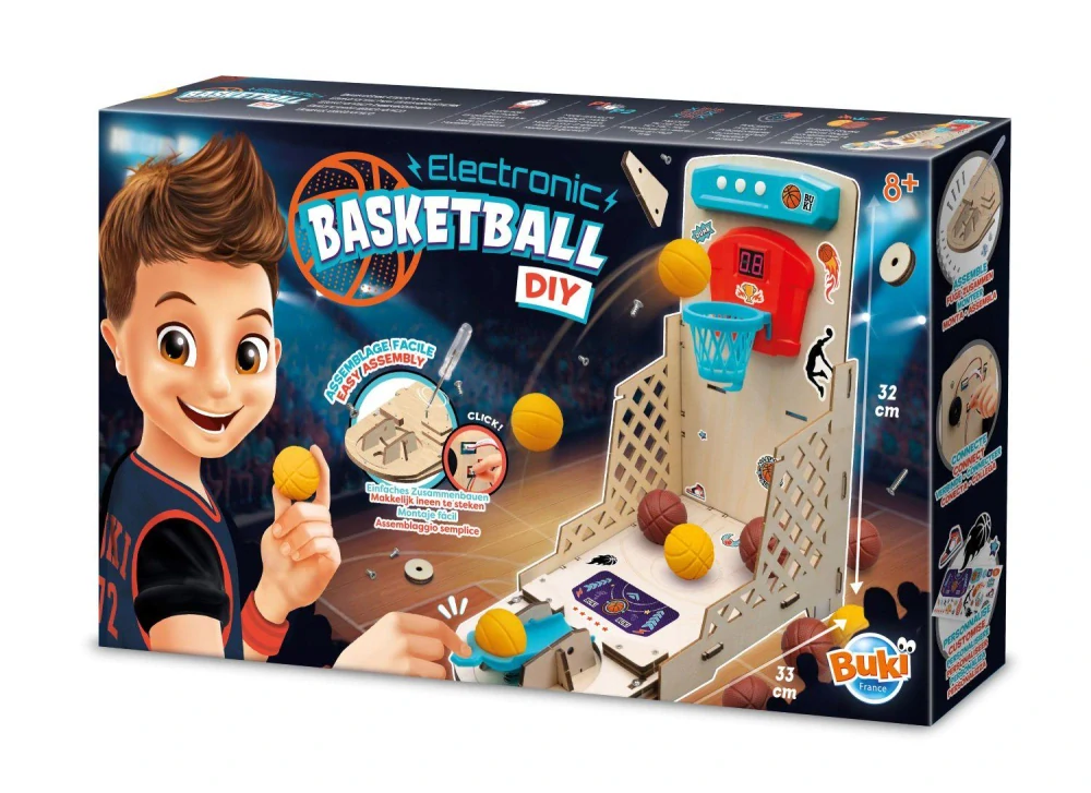 BUKI Elektronický basketbal - vyrob si sám