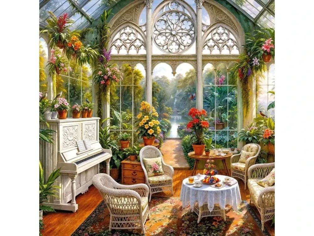 Puzzle 2000d. Cherry Pazzi - Garden Sonata