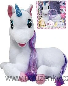 Jednorožec Luna pohádkový 36cm vypráví pohádky