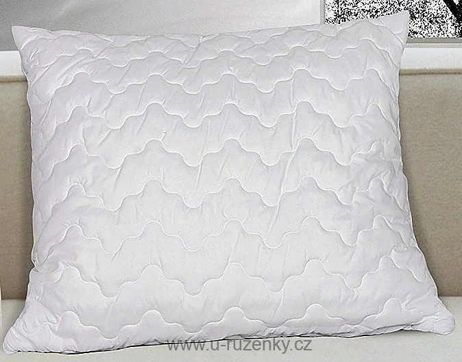 Prošívaný polštář 1000g 70x90cm bílý 95°C možné vyvářet