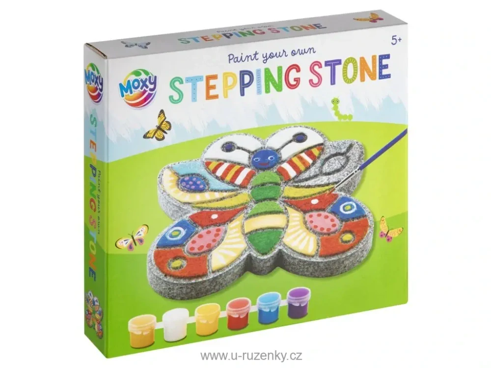 Stepping stone (nášlapný kámen) - motýl