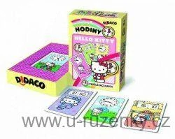Vzdělávací karty Hodiny Hello Kitty