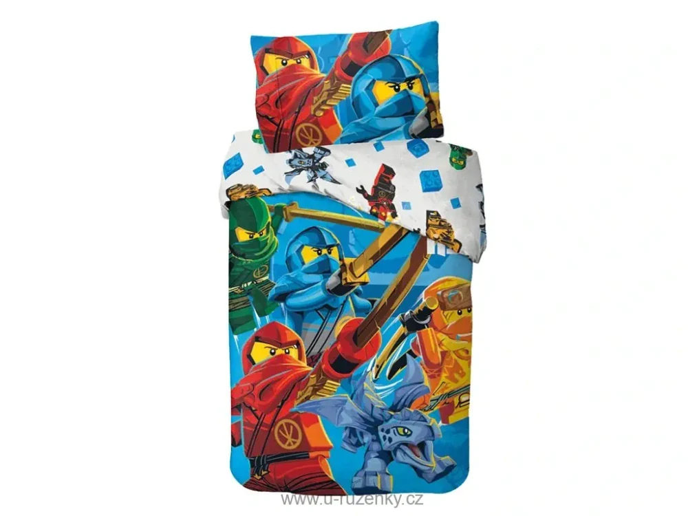 Dětské povlečení LEGO Ninjago Společně Povstaneme
