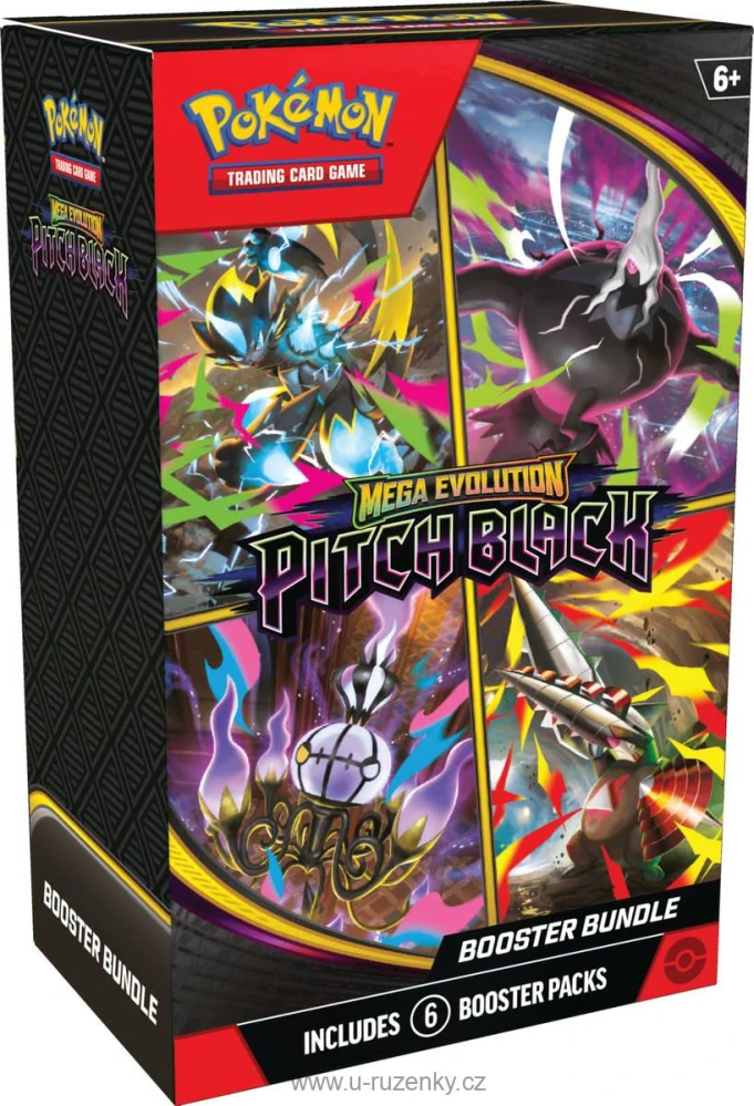 Pokémon TCG: ME05 Pitch Black Booster Bundle set 6x booster