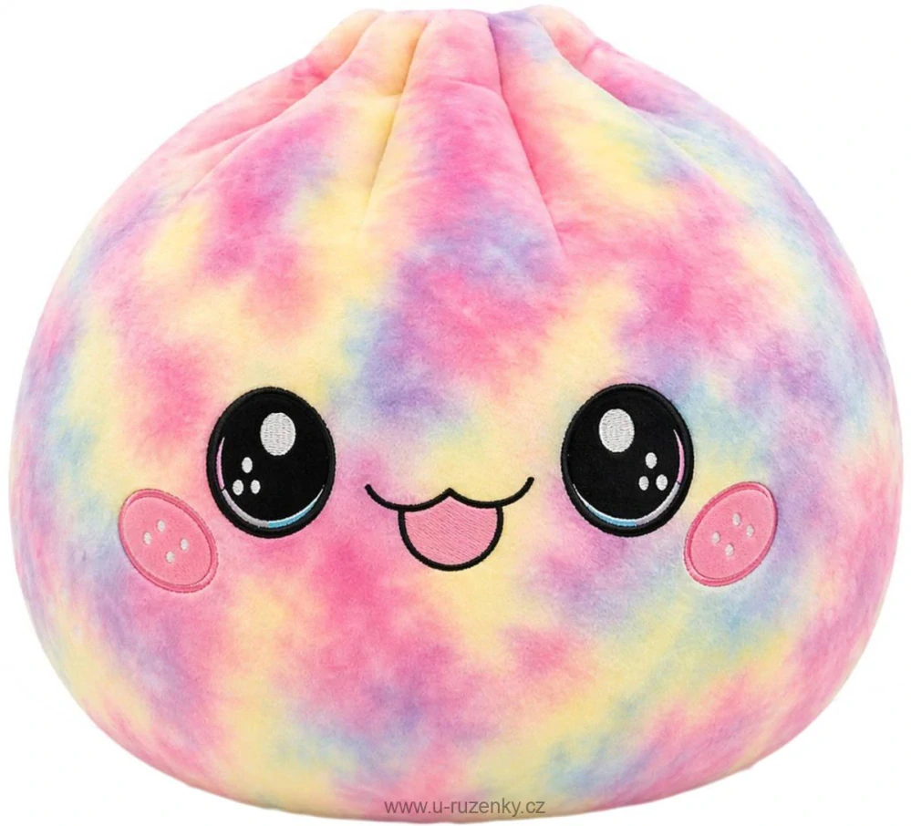 Knedlíček Kawaii Bao Maxi 60cm duhový Plush Friends