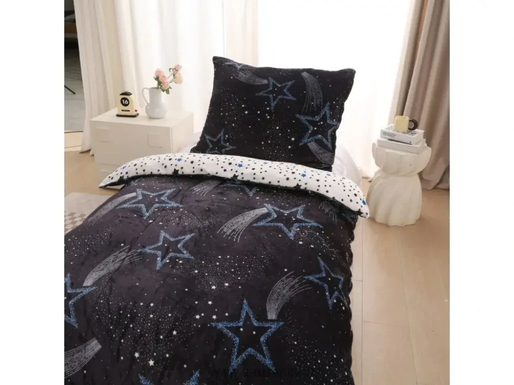 Ložní povlečení mikroflanel Stars