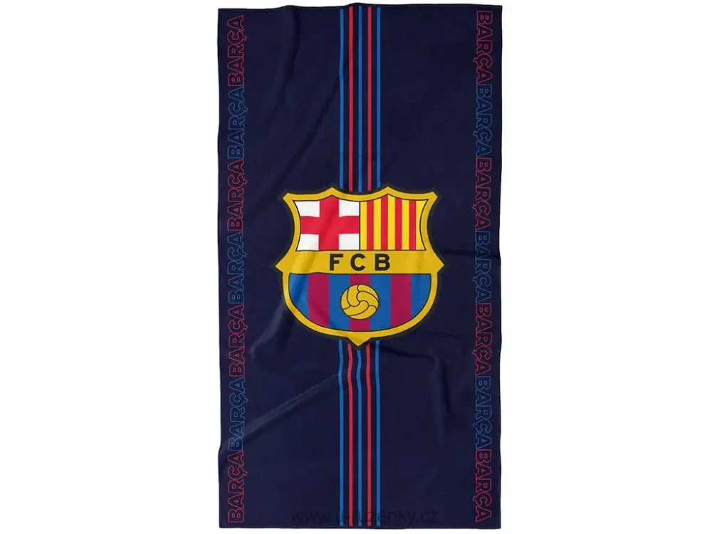 Fotbalová osuška FC Barcelona Racing