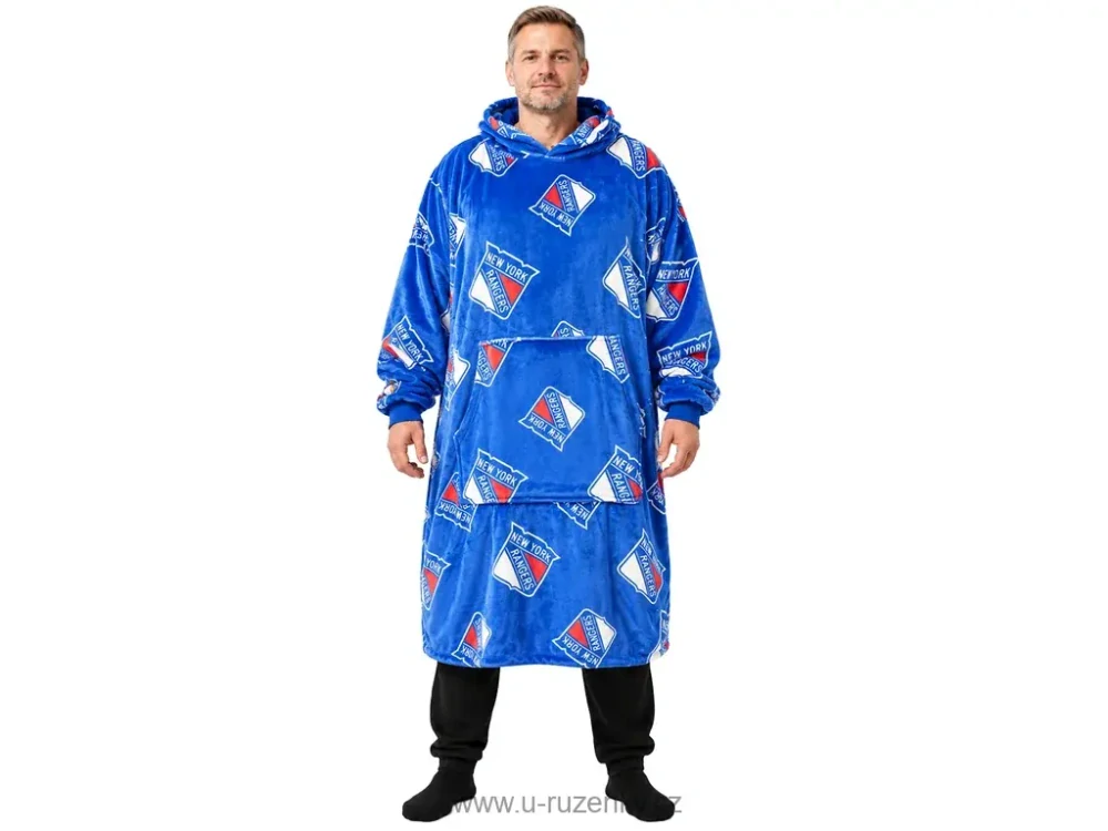 Mikinová deka NHL New York Rangers velikost XL