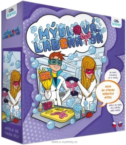 Mýdlová laboratoř kreativní set výroba voňavých mýdel