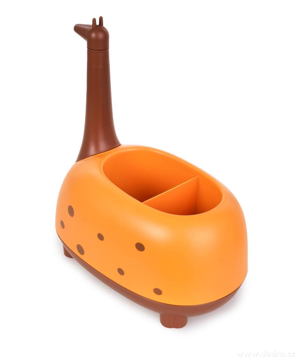          29 cm organizér/stojan ŽIRAFA se dvěma přihrádkami