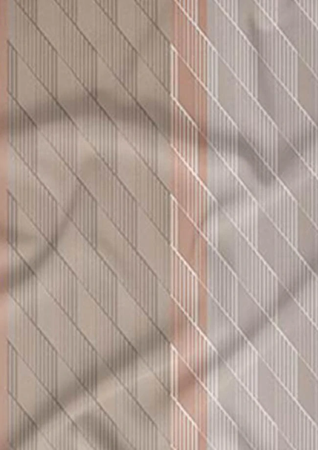 Flanelové povlečení 140x220 +70x90 - Geometrie béžová