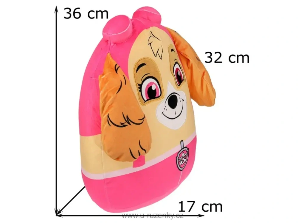 Squish polštářek Tlapková Patrola Skye