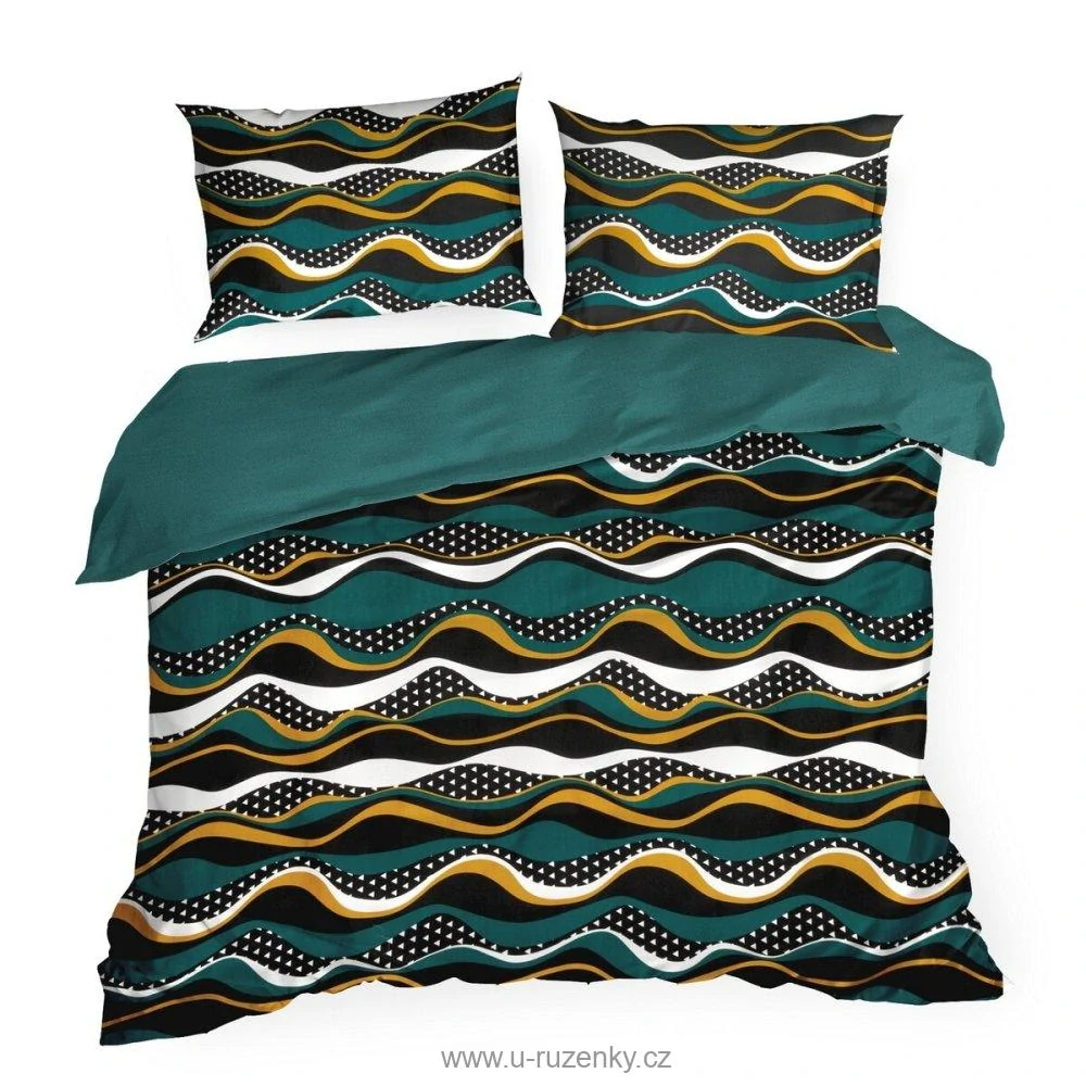 Povlečení bavlněný satén 140x200+70x80 - Nika 50