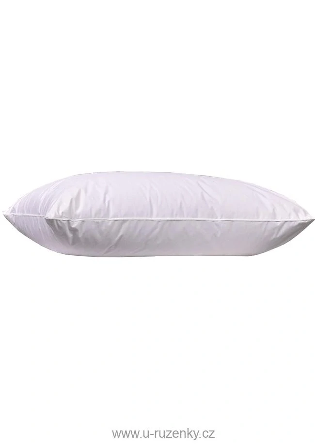 Polštář prachové peří 45x45 500g bílá sypka