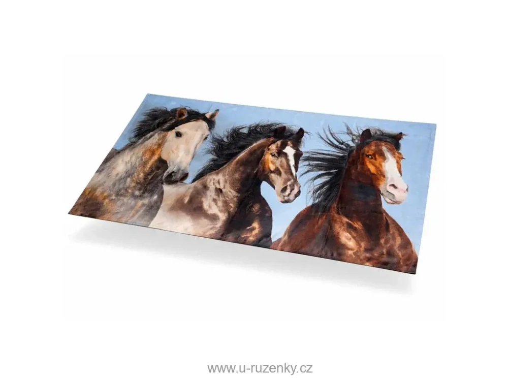 Froté osuška Divocí Koně v Přírodě