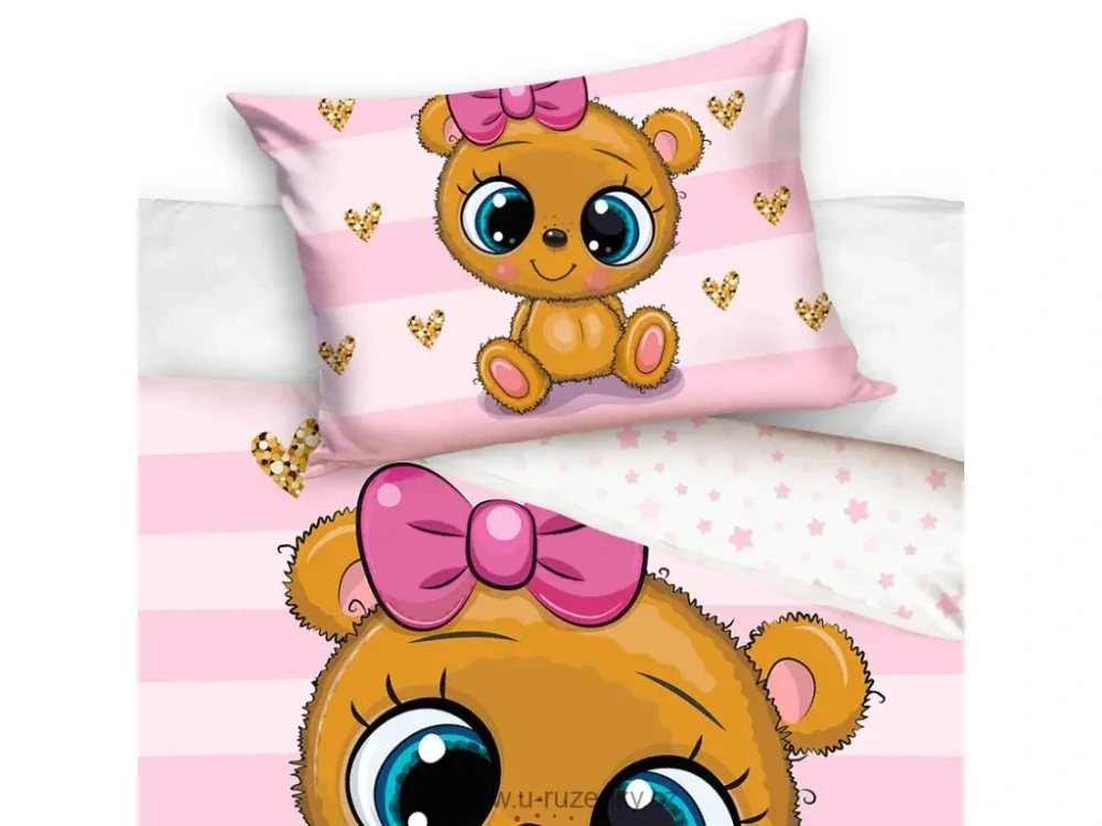  ›  Povlečení do postýlky Medvídek Máša