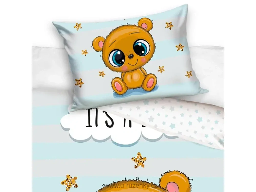 Povlečení do postýlky Medvídek Ríša