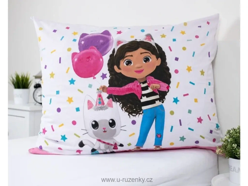 Povlečení Gabby´s Dollhouse Confetti