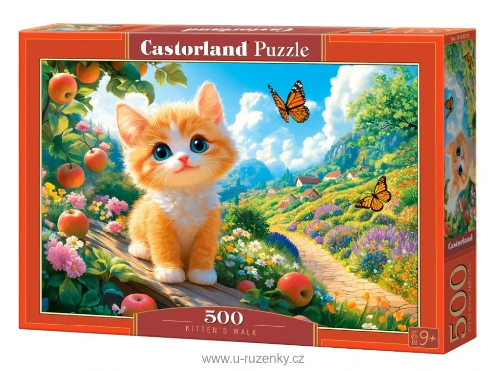 Puzzle Castorland 500 dílků - Kitten's Walk