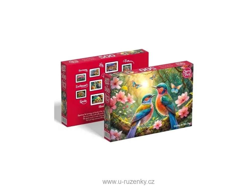 Puzzle 500d. Cherry Pazzi Pozdrav nového dne
