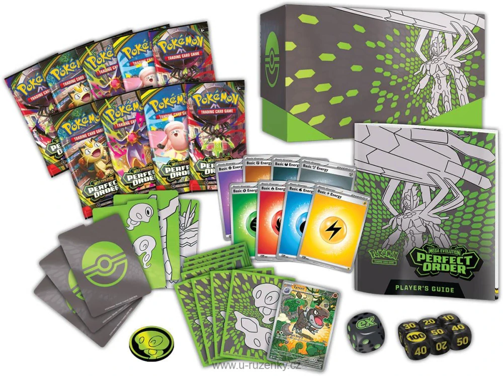 ASM Pokémon TCG: ME03 Perfect Order Elite Trainer Box 9x booster s doplňky