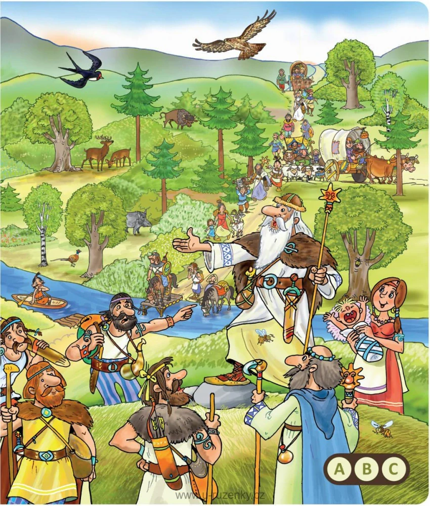 Kouzelné čtení Kniha interaktivní Staré pověsti české