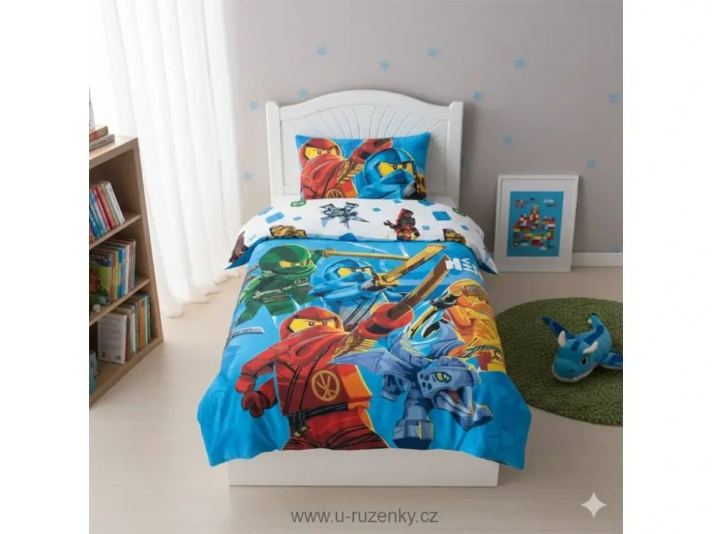 Dětské povlečení LEGO Ninjago Společně Povstaneme