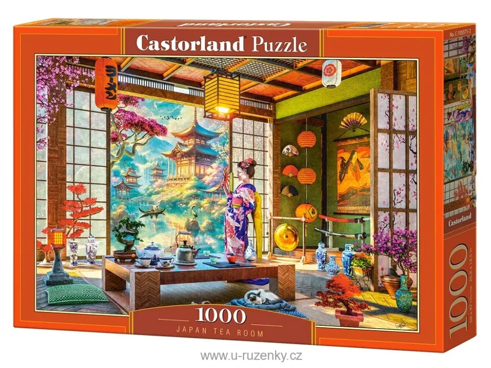Puzzle Castorland 1000 dílků - Japan Tea Room