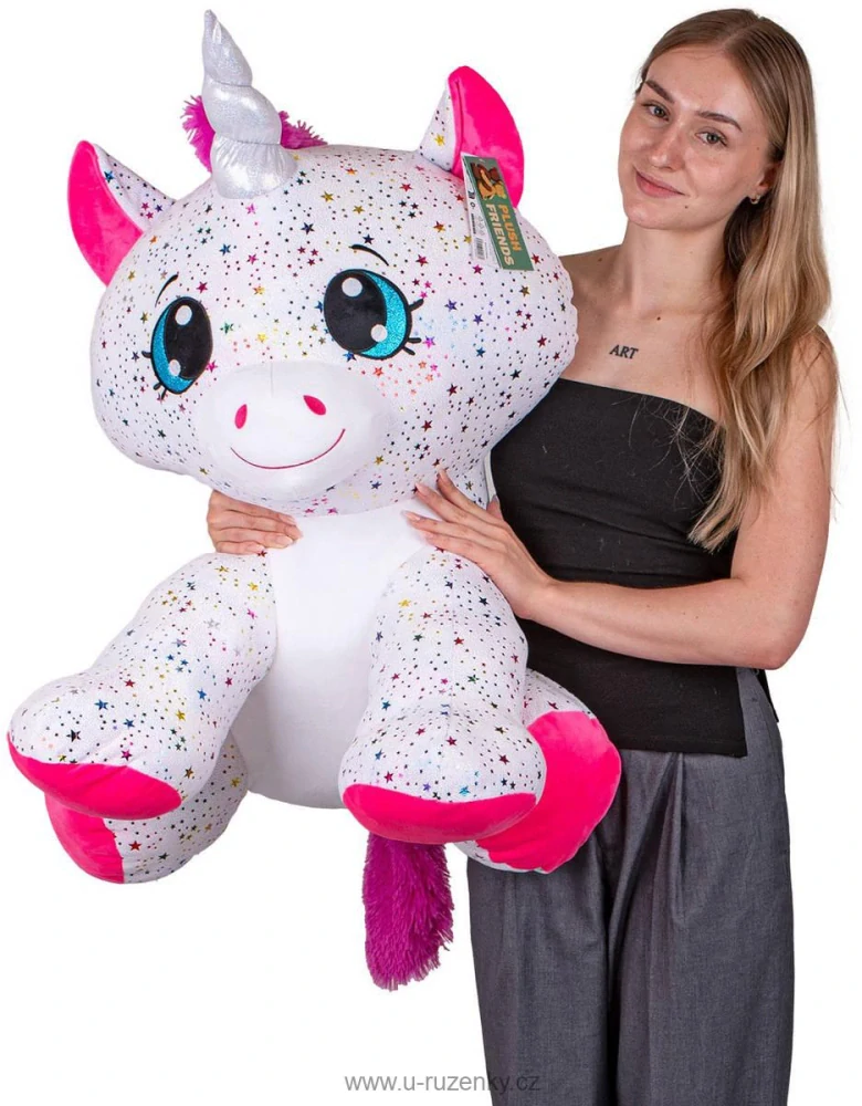 Jednorožec Star Sparkle 70cm třpytivý sedící