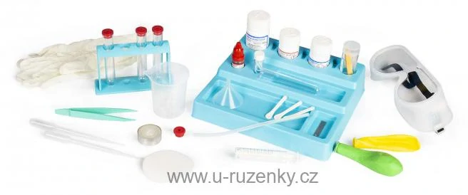 Chemická laboratoř experimentální vědecký set pro děti