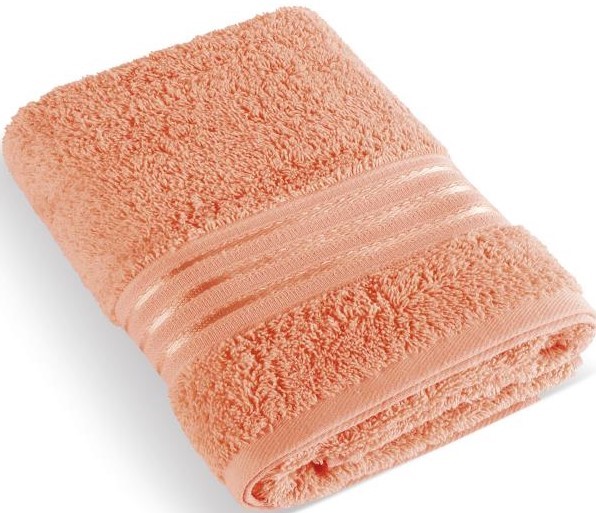 Froté ručník LINIEa osuška lososová