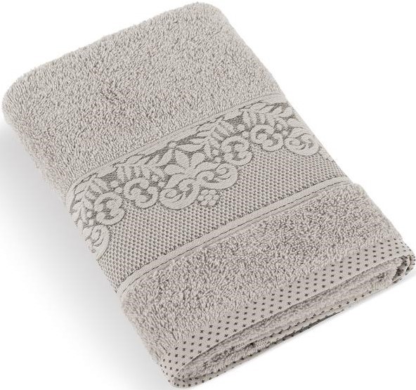 Froté ručník nebo osuška Orchidea šedá