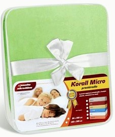 Prostěradlo Korall micro 180x200