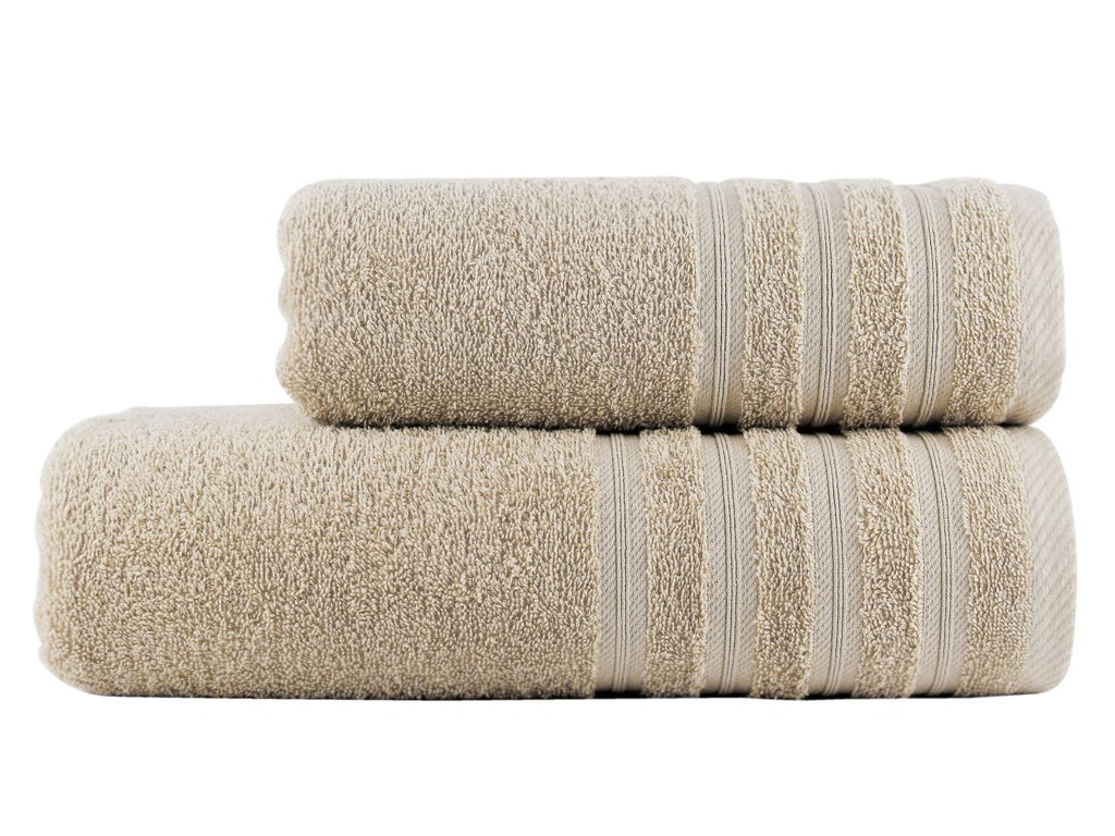 Sada froté osušky a ručníku Viva žlutá