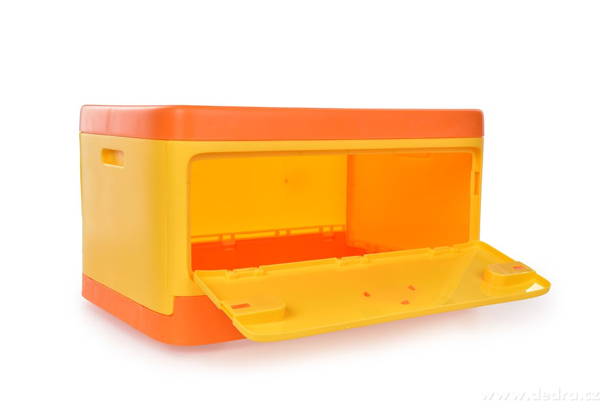 VESELÁ KAČENKA úložný box s víkem, 50 x 35 x 30 cm