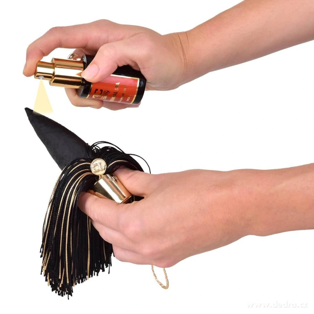 POMPON luxusní vonný střapec s bytovým parfémem RED VELVET, 30 ml