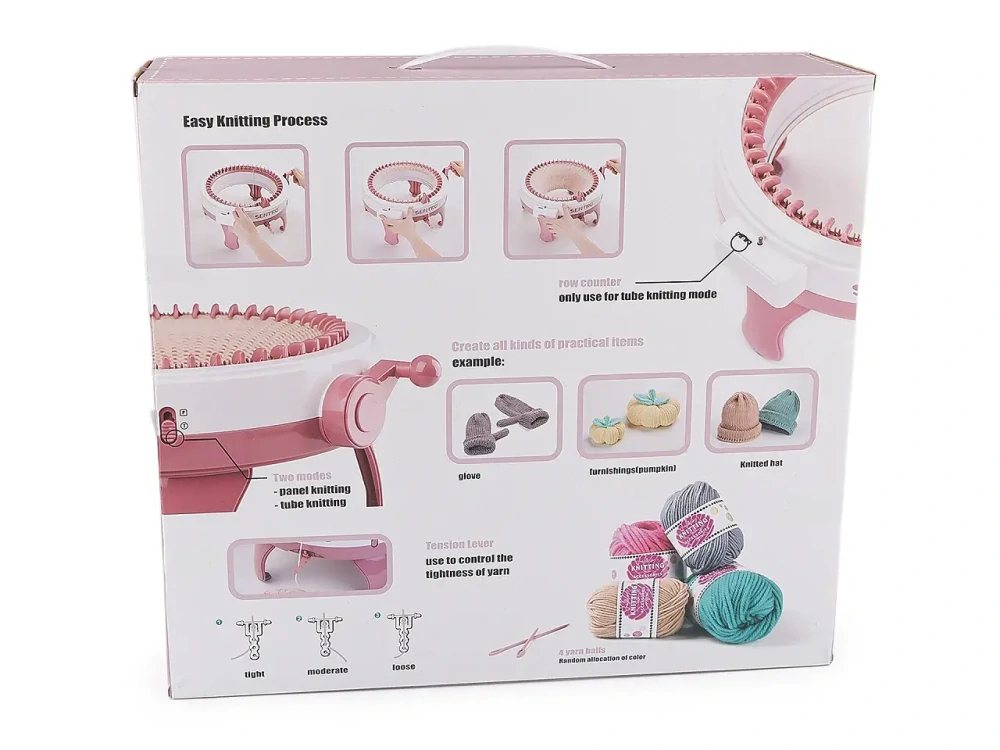 Mlýnek na pletení maxi velký pro snadné pletení