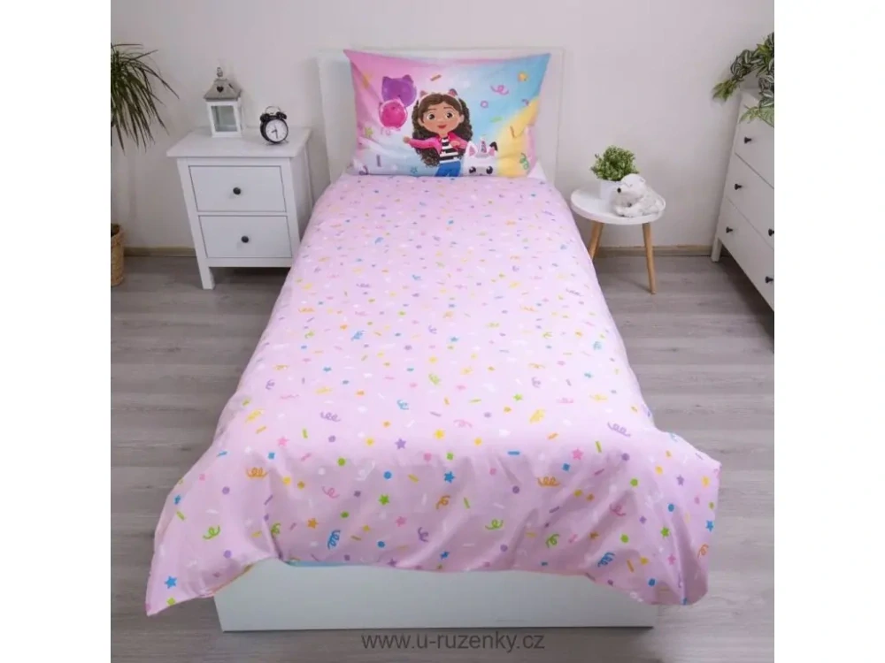 Povlečení Gabby´s Dollhouse Rainbow