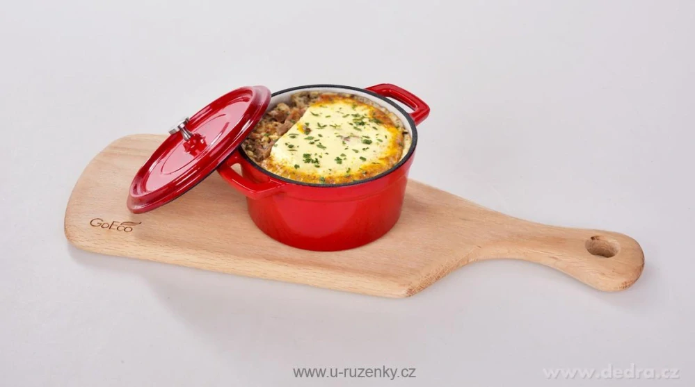 MASSIVE | litinový zapékací hrnec s poklicí | MIDI COCOTTE | 750 ml