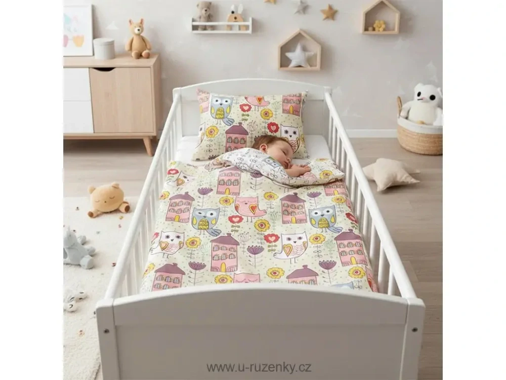  Povlečení do postýlky Sovy ve Městě