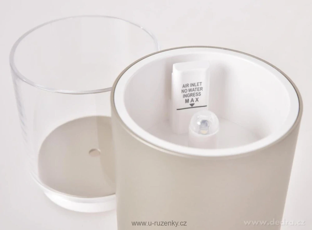 AROMIQA | přenosný USB aroma difuzér | LED osvětlení & časovač | sonická technologie