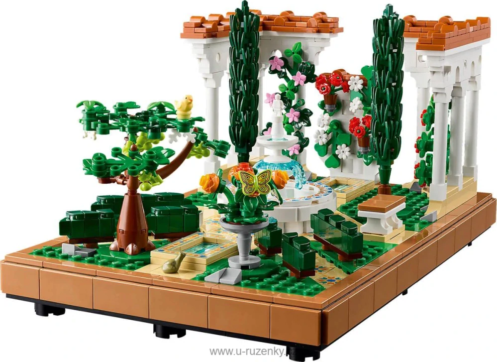 LEGO ICONS Zahrada s fontánou 10359