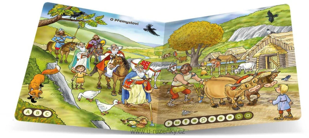 Kouzelné čtení Kniha interaktivní Staré pověsti české