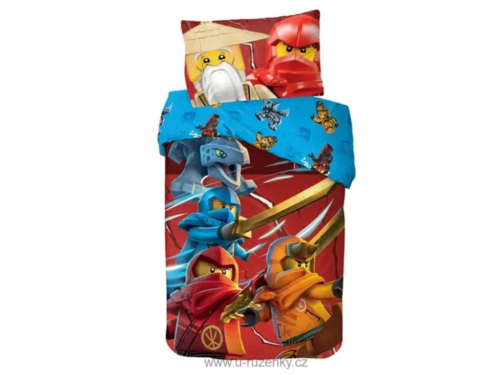 Dětské povlečení LEGO Ninjago Síla Ninjů